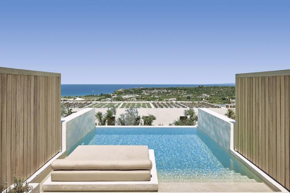 Mooi Zakynthos hotel met prive zwembad