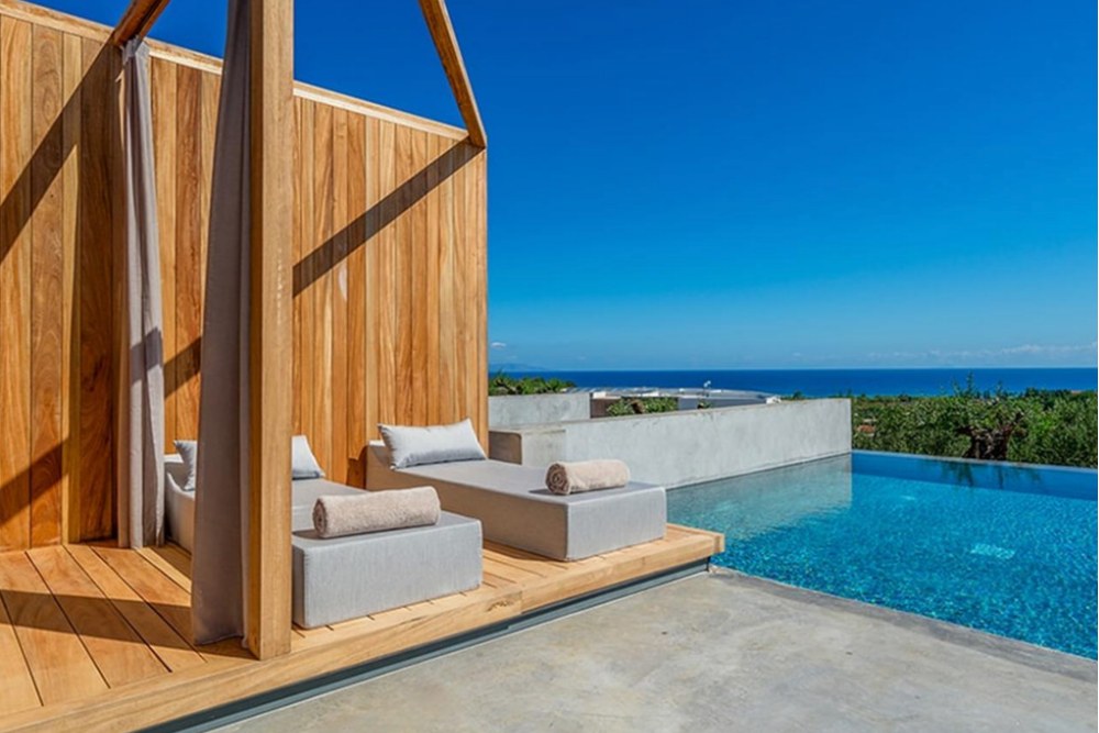 Op Zakynthos hotel met prive zwembad