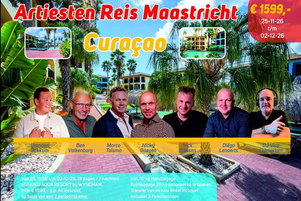 artiestenreis corendon