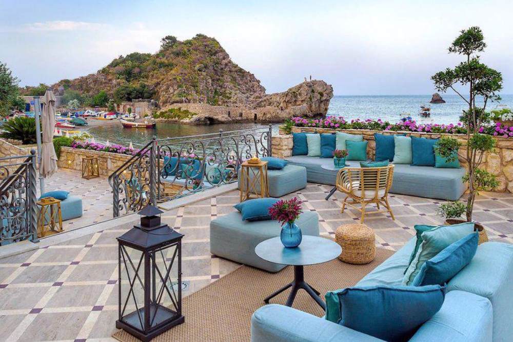 Hotel op Sicilië aan het strand