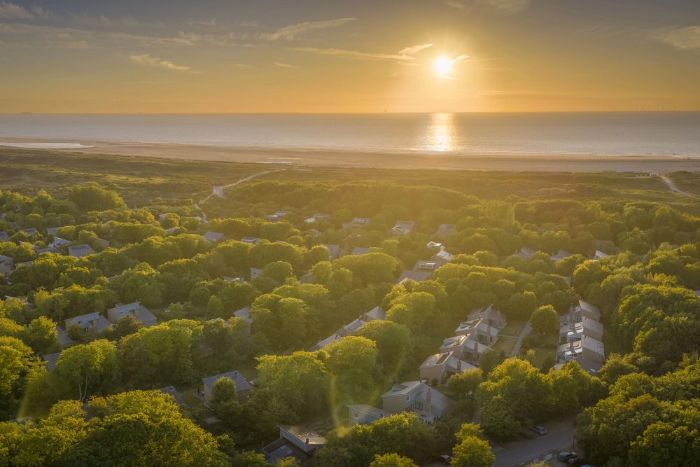 kleinschalig vakantiepark aan zee