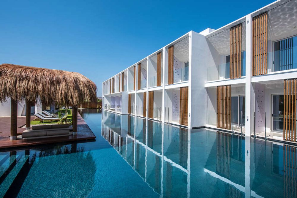 Prive zwembad in hotel op Kreta