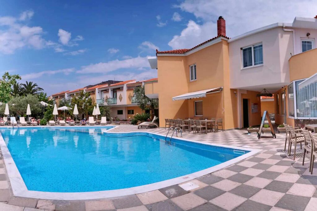 Sunset Hotel Lesbos Griekenland