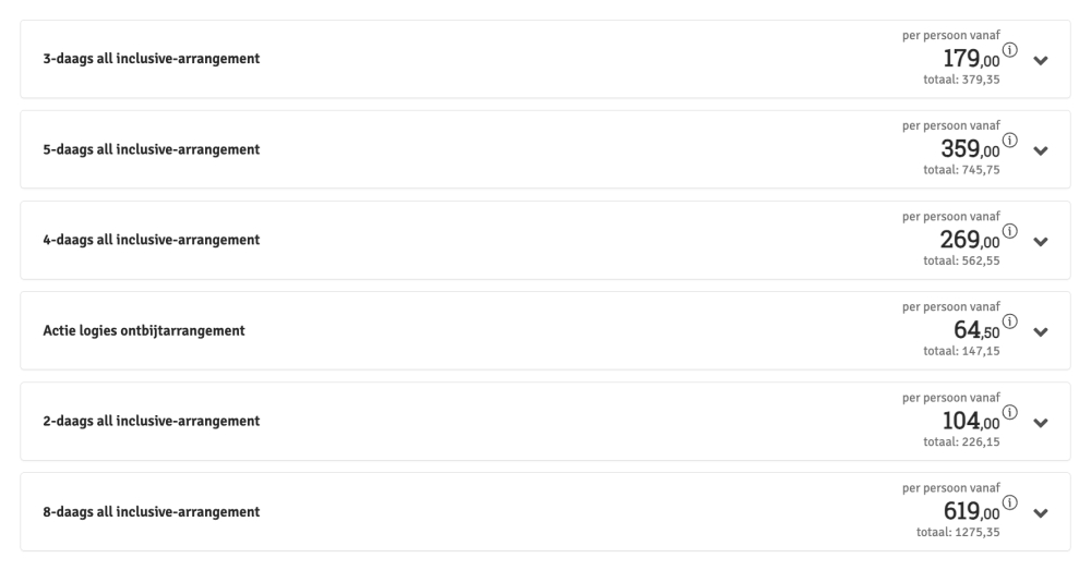 de bonte wever aanbieding