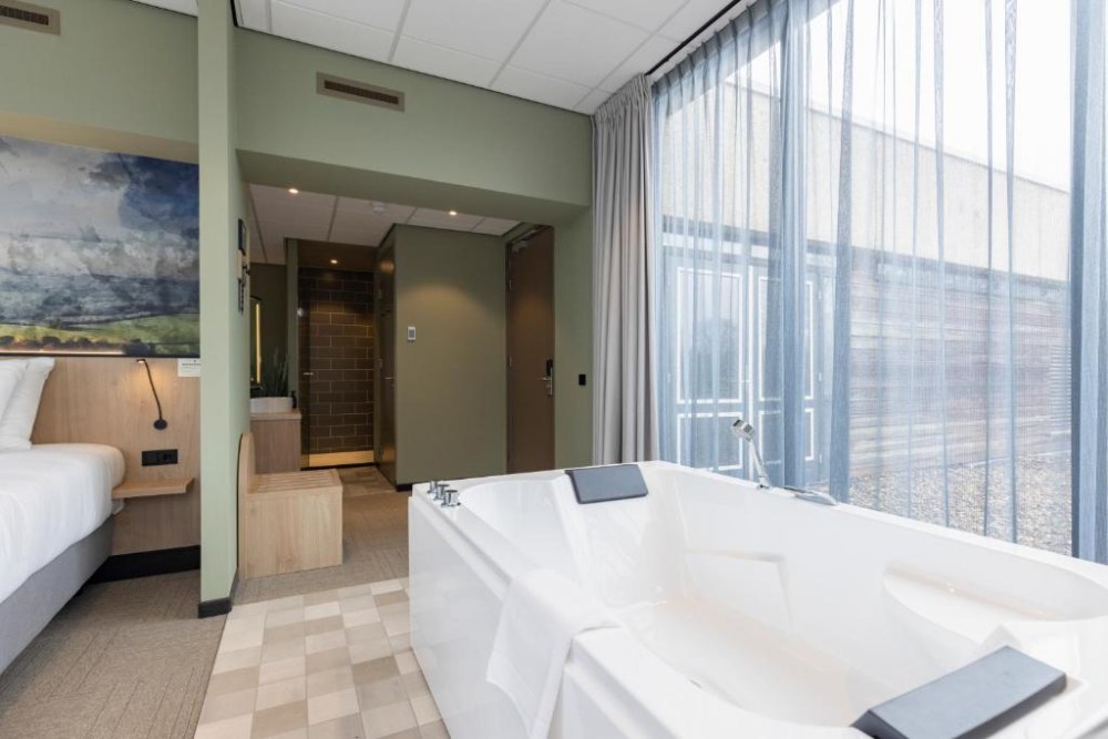fletcher hotel met bubbelbad op kamer