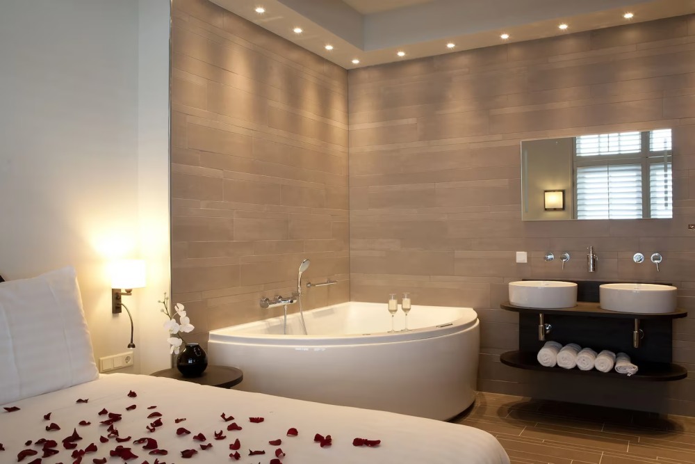 fletcher hotel met bubbelbad op kamer