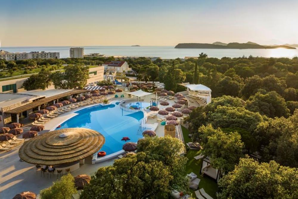 hotel met kroatië met glijbanen