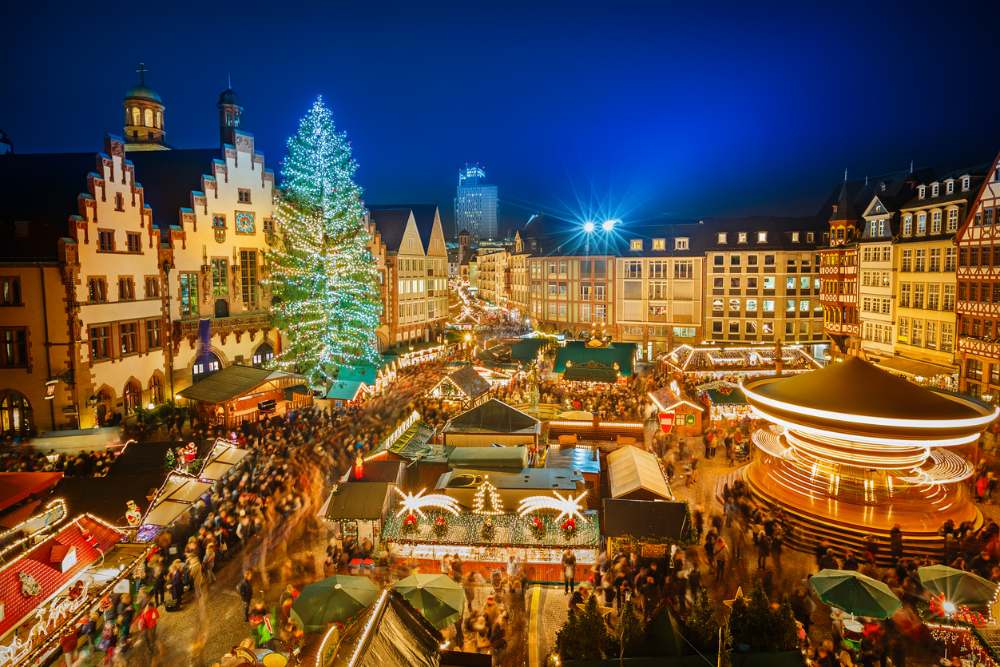 Kerstmarkt Duitsland Frankfurt 