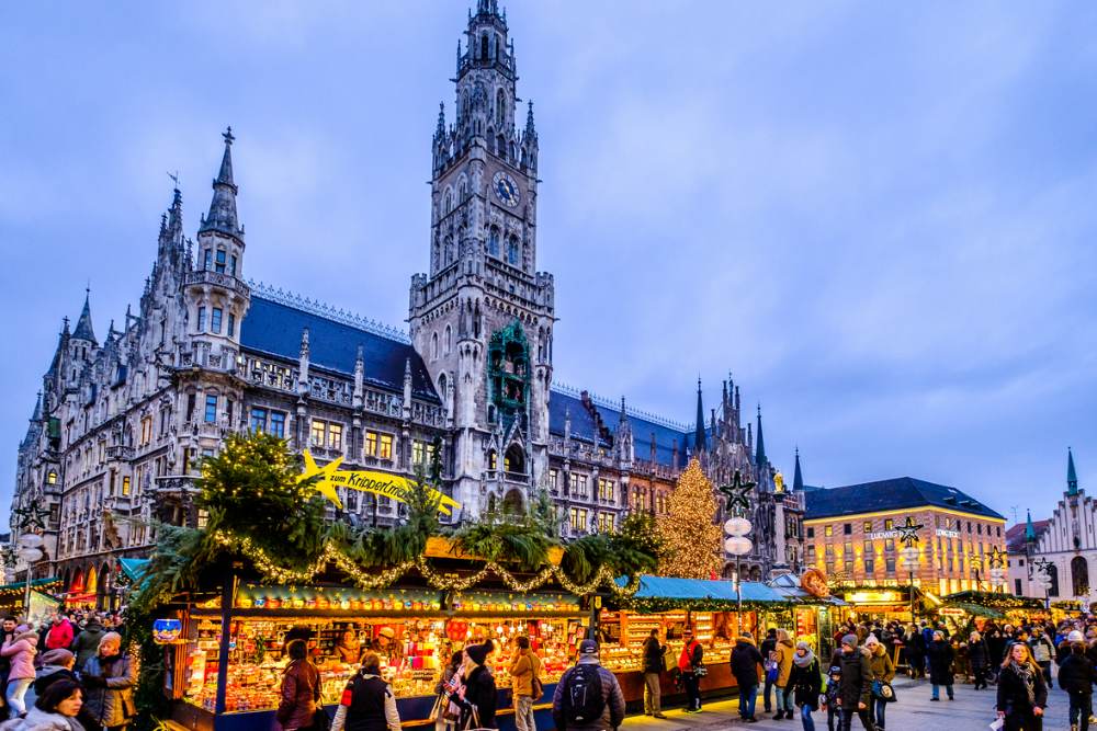 Kerstmarkt Duitsland Munchen