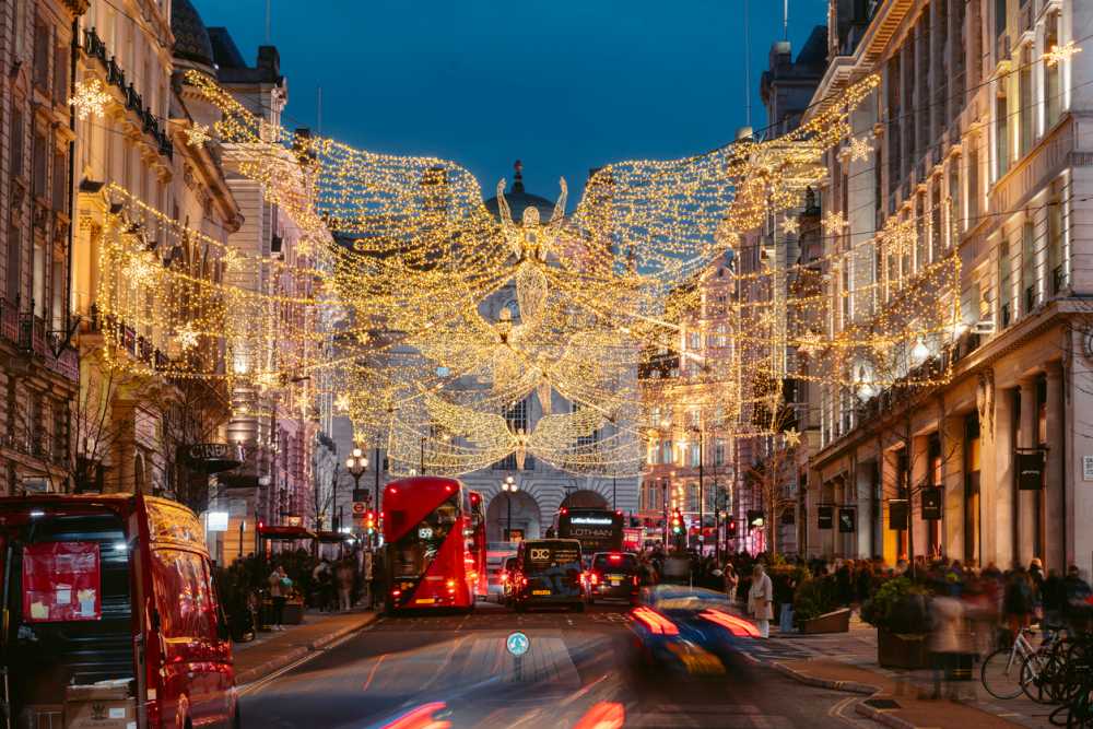 kerstshoppen in londen