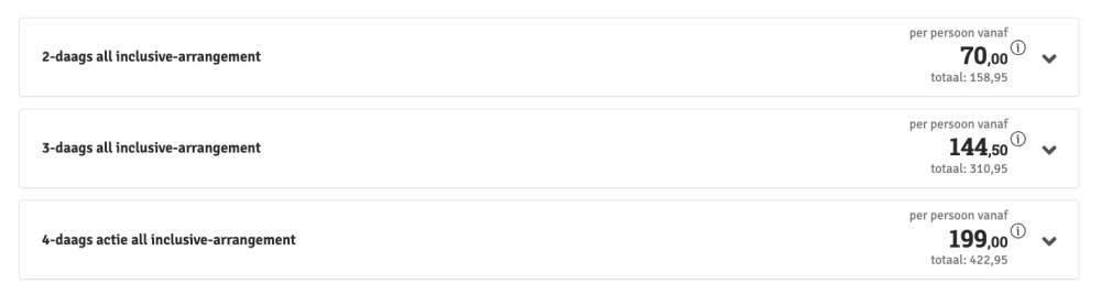 Wunderland Kalkar aanbiedingen