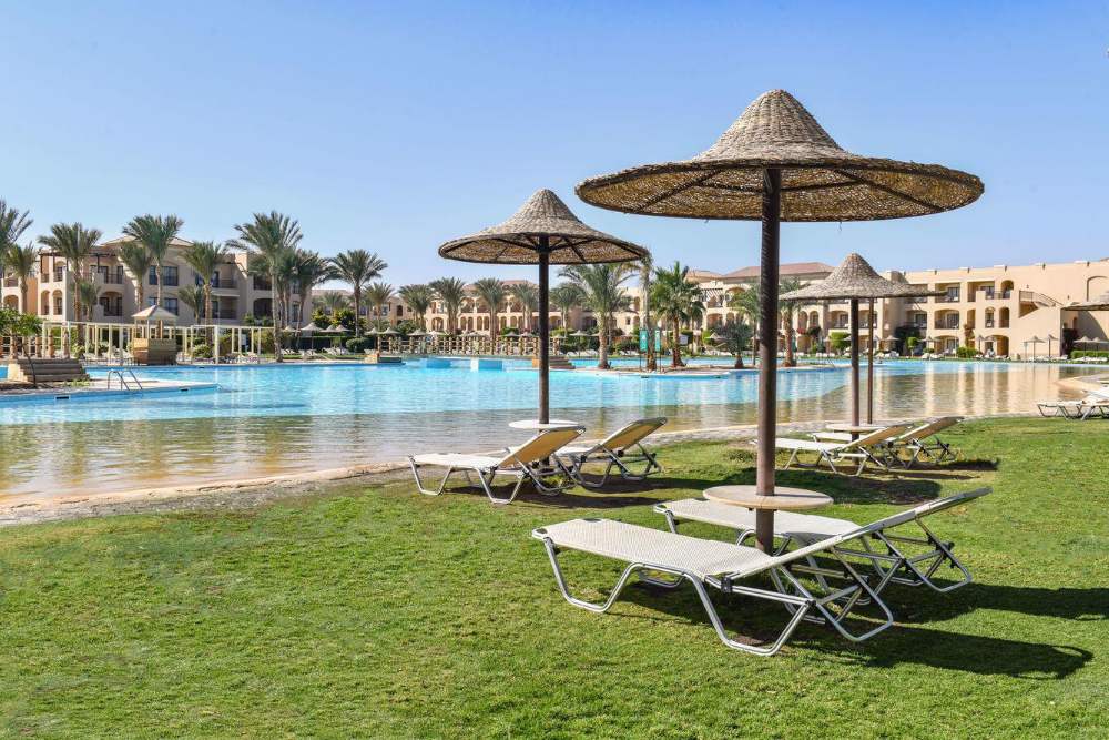 Hotel Egypte met huisrif 