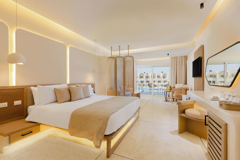 Egyptische hotels met kamers aan het zwembad