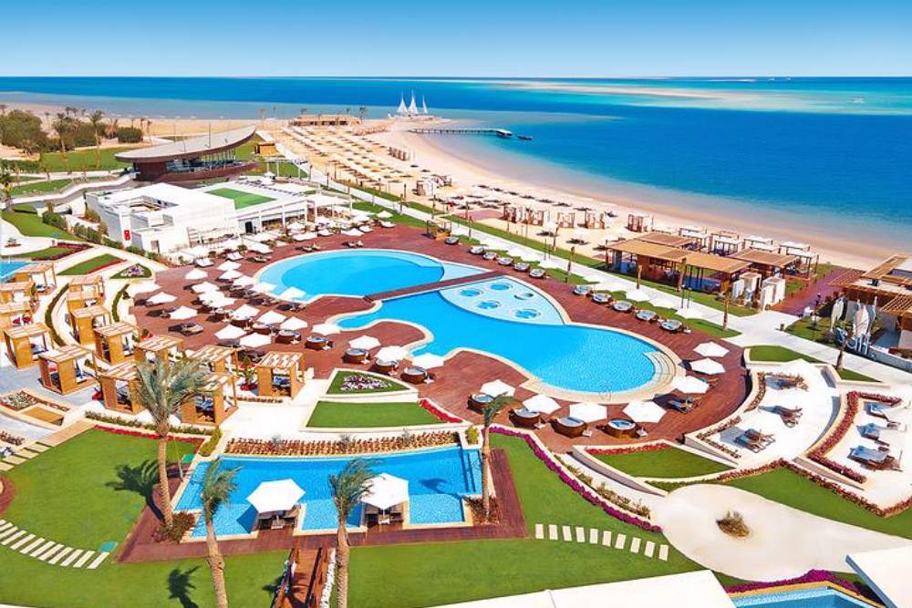 Hotel met kamer direct aan het zwembad Egypte