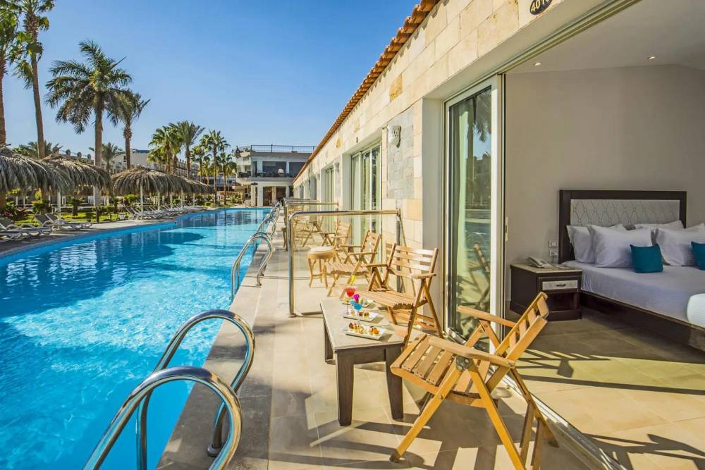 Hotel met swim up kamer egypte