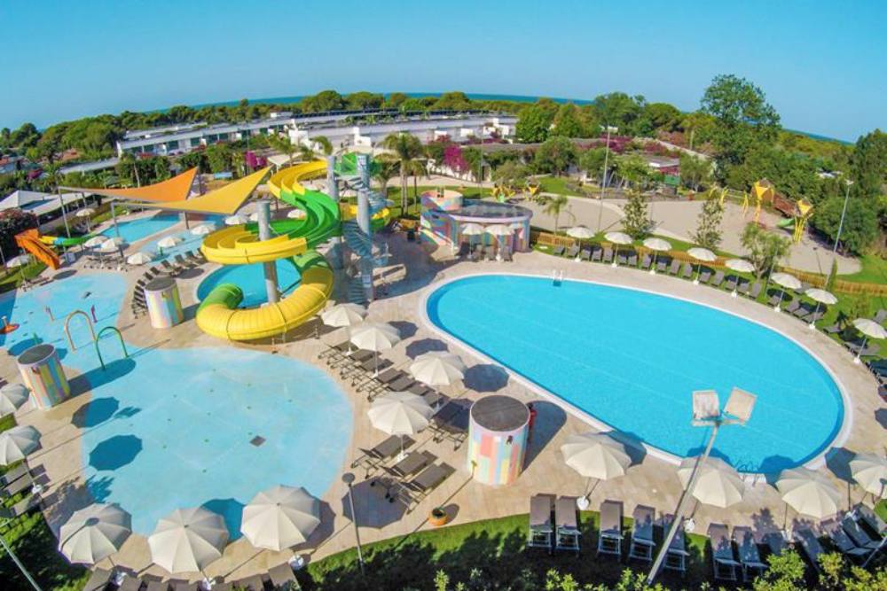 hotel italie met glijbanen