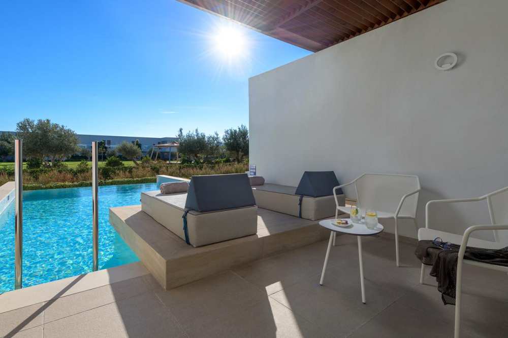 vakantie griekenland swim up kamer