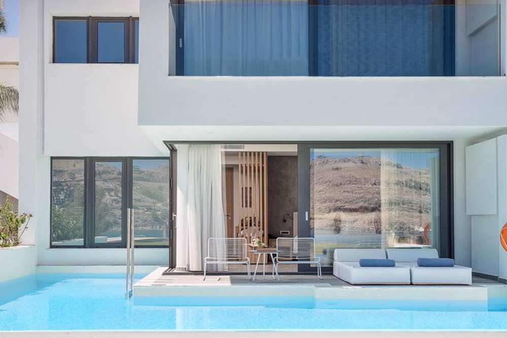 vakantie griekenland swim up kamer