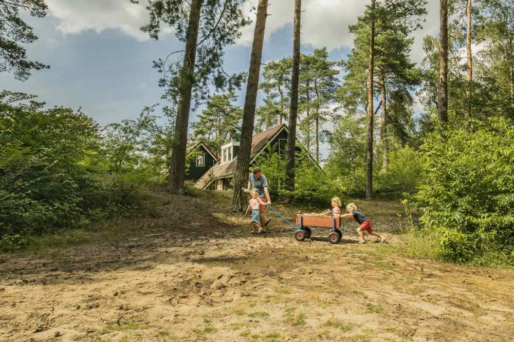 vakantiehuis met omheinde tuin