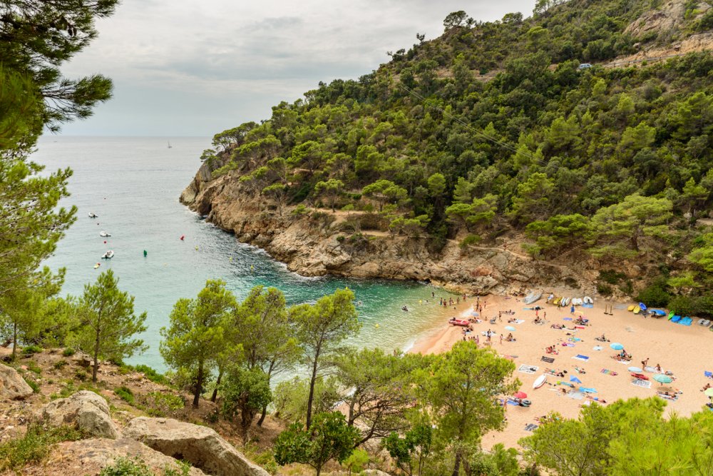 mooiste strand costa brava