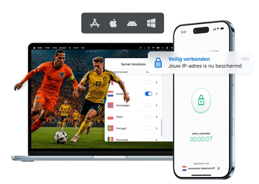 wk kijken vpn