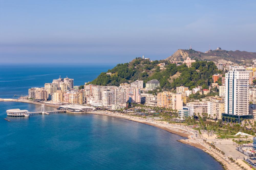 Albanie met kinderen Durres