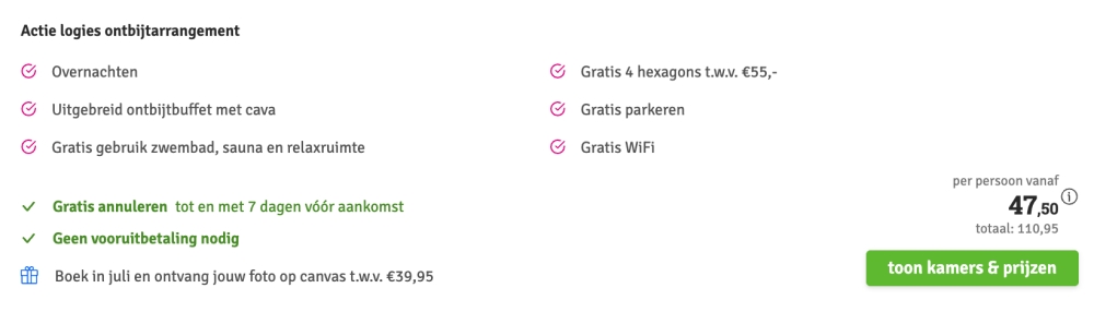 Hotel Gut Funkenhof aanbieding