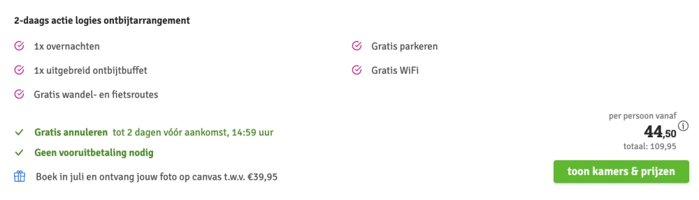 Landgoed Mennorode aanbieding
