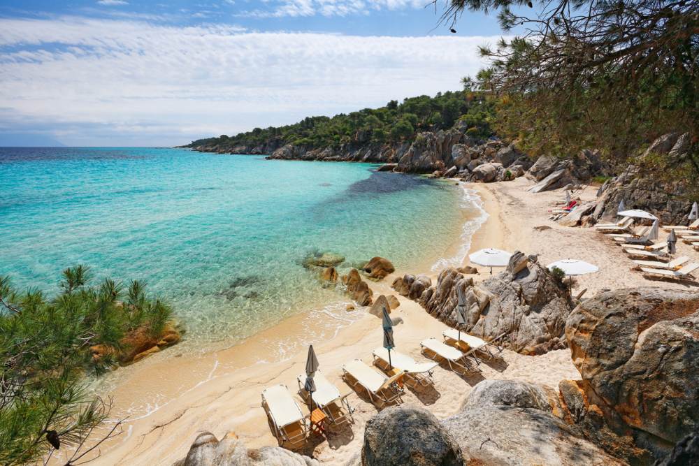 mooiste strand chalkidiki