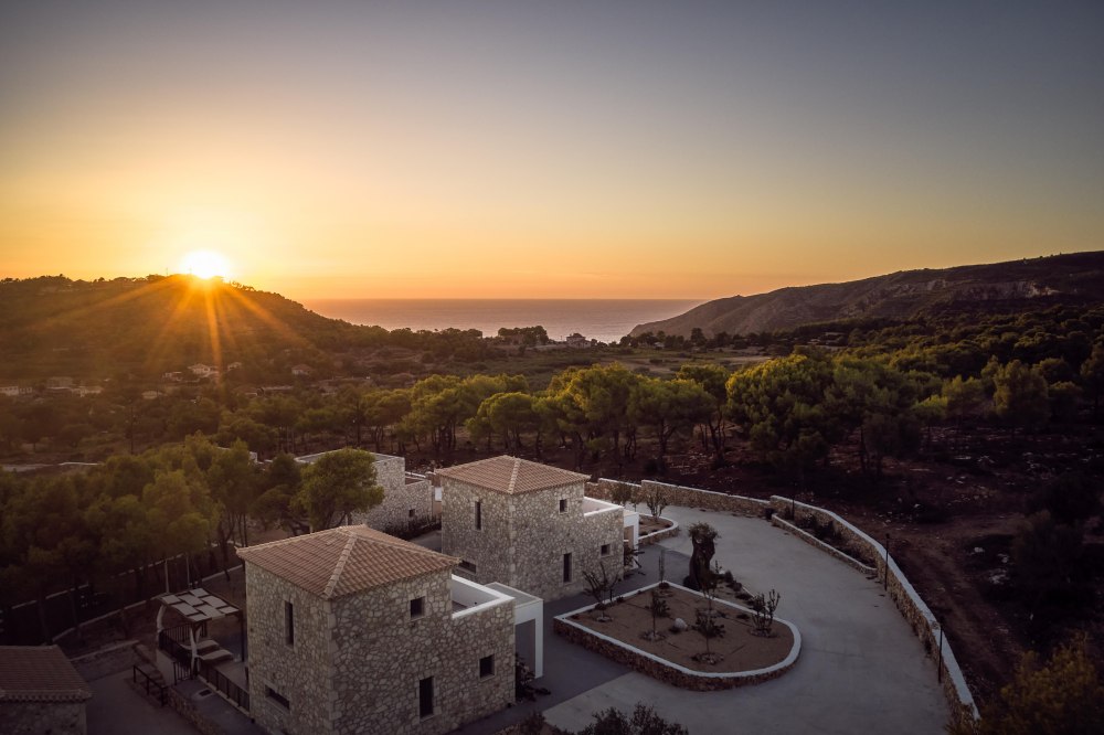 Tramonto Di Roccia Zakynthos Griekenland
