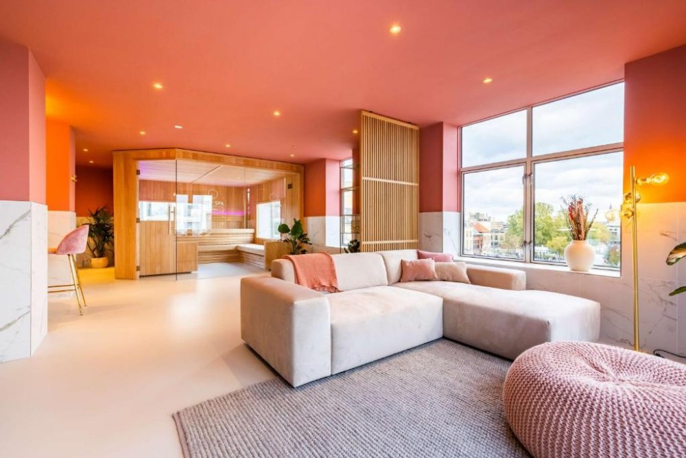 luxe hotel met bubbelbad