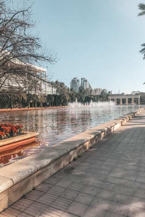 Valecian-Jardin-Del-Turia-Fontein
