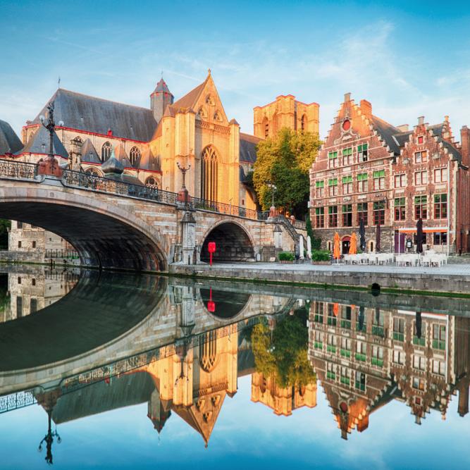 Belgie-Gent-kanaal-brug