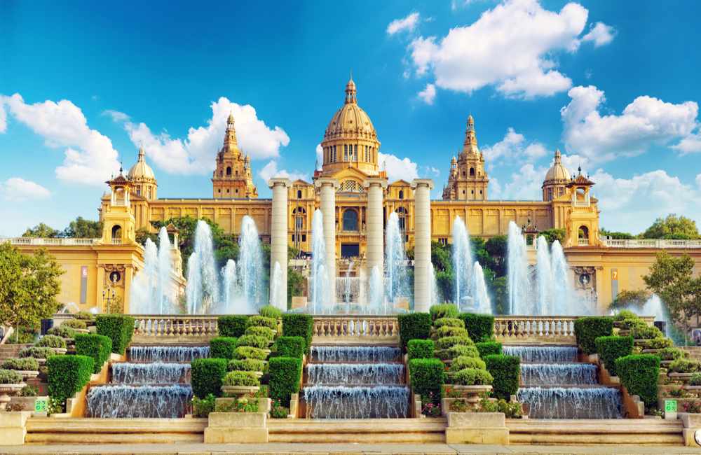 Spanje-Barcelona-Fontein-Museum