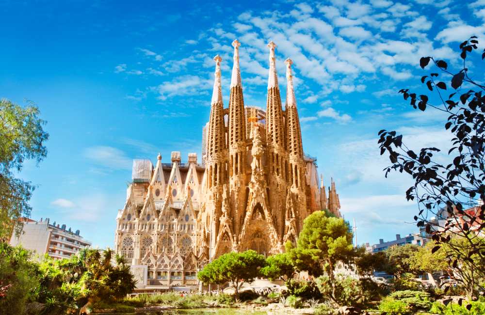 Spanje-barcelona-sagrada-familia-zomer