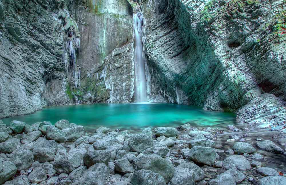 Kozjak-Waterval-Slovenie