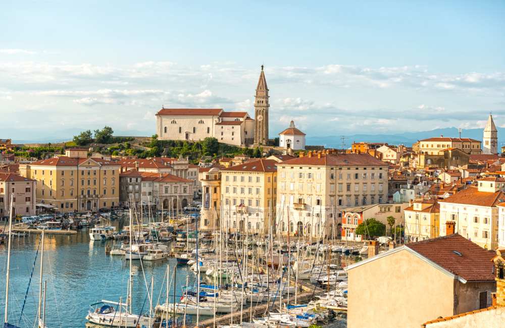 Piran-Havenstad-Bootjes-Slovenie