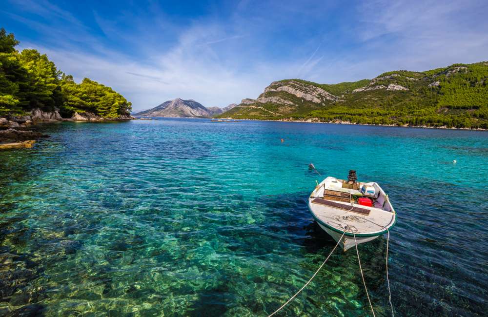 Schiereiland-Peljesac-Kroatie-Bootje
