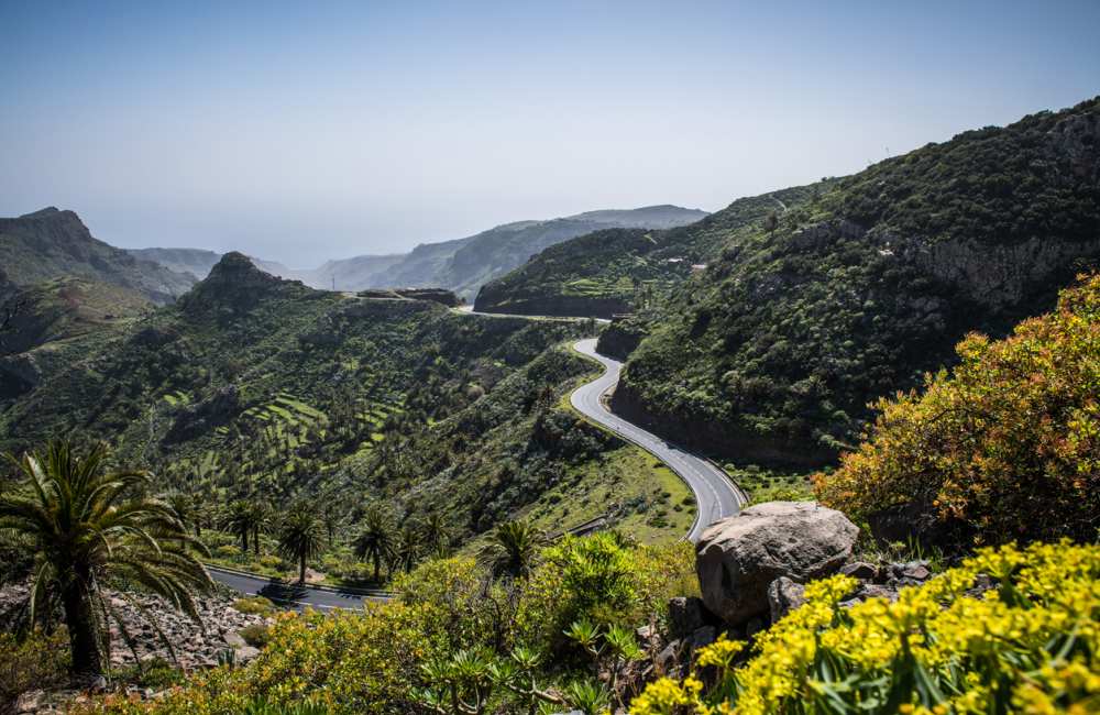 Autoweg-Bergen-Excursie-Gran-Canaria Autoweg in Gran Canaria voor excursie