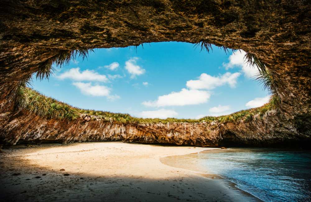Verbogen-Strand-Marietas-Eilanden-Mexico Excursie vanuit Sayulita: het verborgen strand