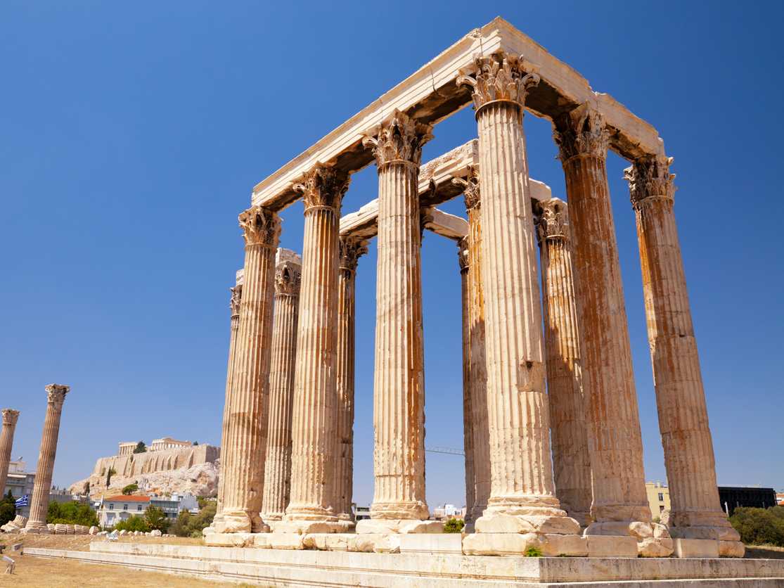 tempel-zeus-athene-bezienswaardigheden Athene Griekenland