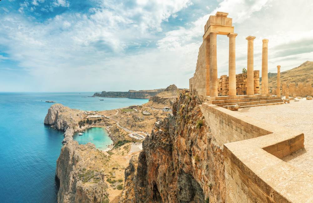 Griekenland-Rhodos-Acropolis-Lindos-Highlight