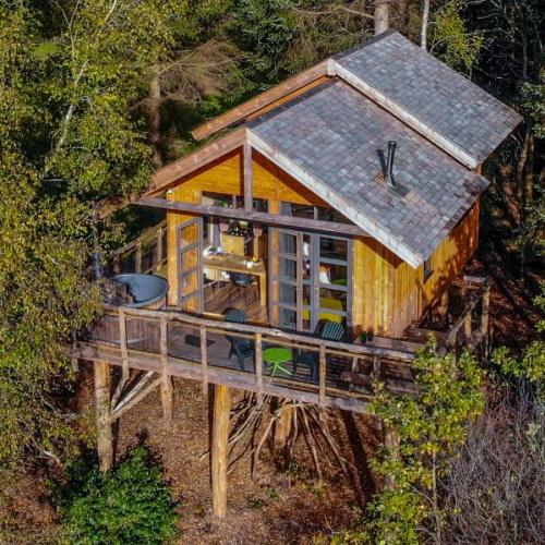 Boomhut-Natuurhuisje-Drenthe-blog2 slapen in een boomhut