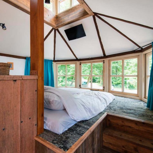 Boomhut-nacht-nederland-landal3 slapen in een boomhut