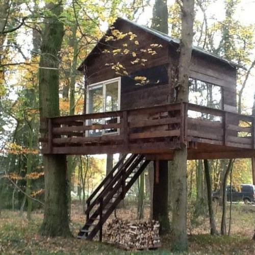 Boomhut-overnachtingen-twente-blog slapen in een boomhut