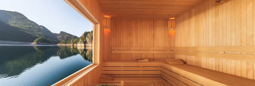 Hotel met sauna op kamer