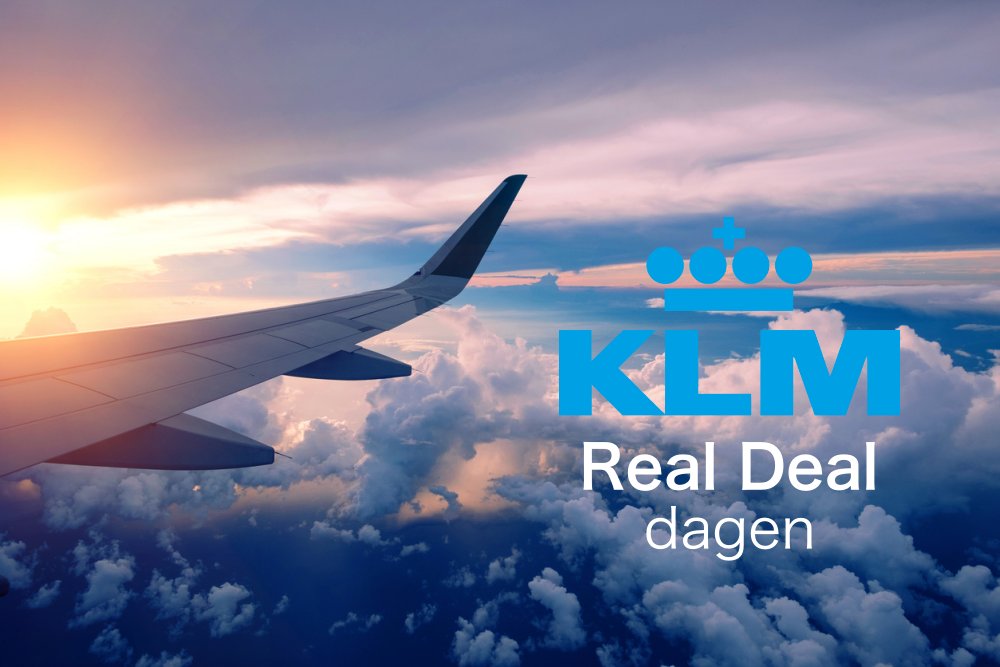 KLM Real Deal Dagen 2023 (TIP) Wanneer? NU!