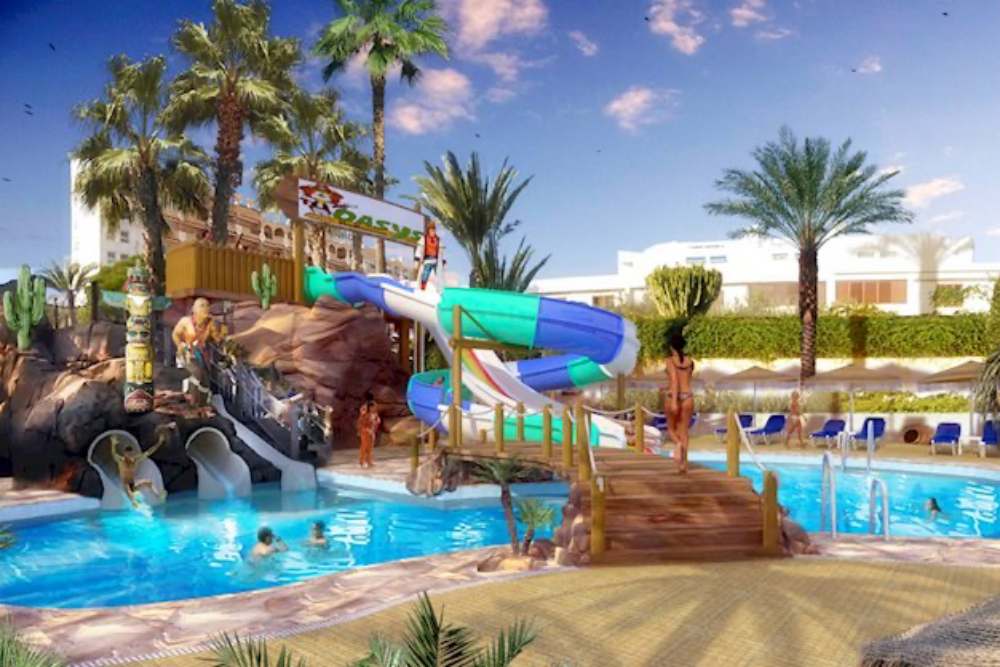 hotel met waterpark in spanje